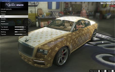 Real Louis Vuitton CAR in GTA V 